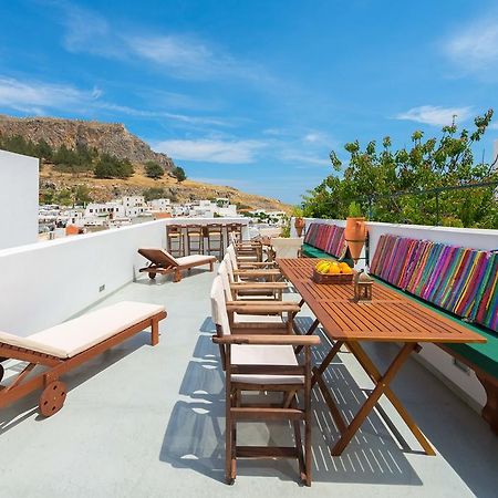 Villa Eftihia In Lindos Exterior photo