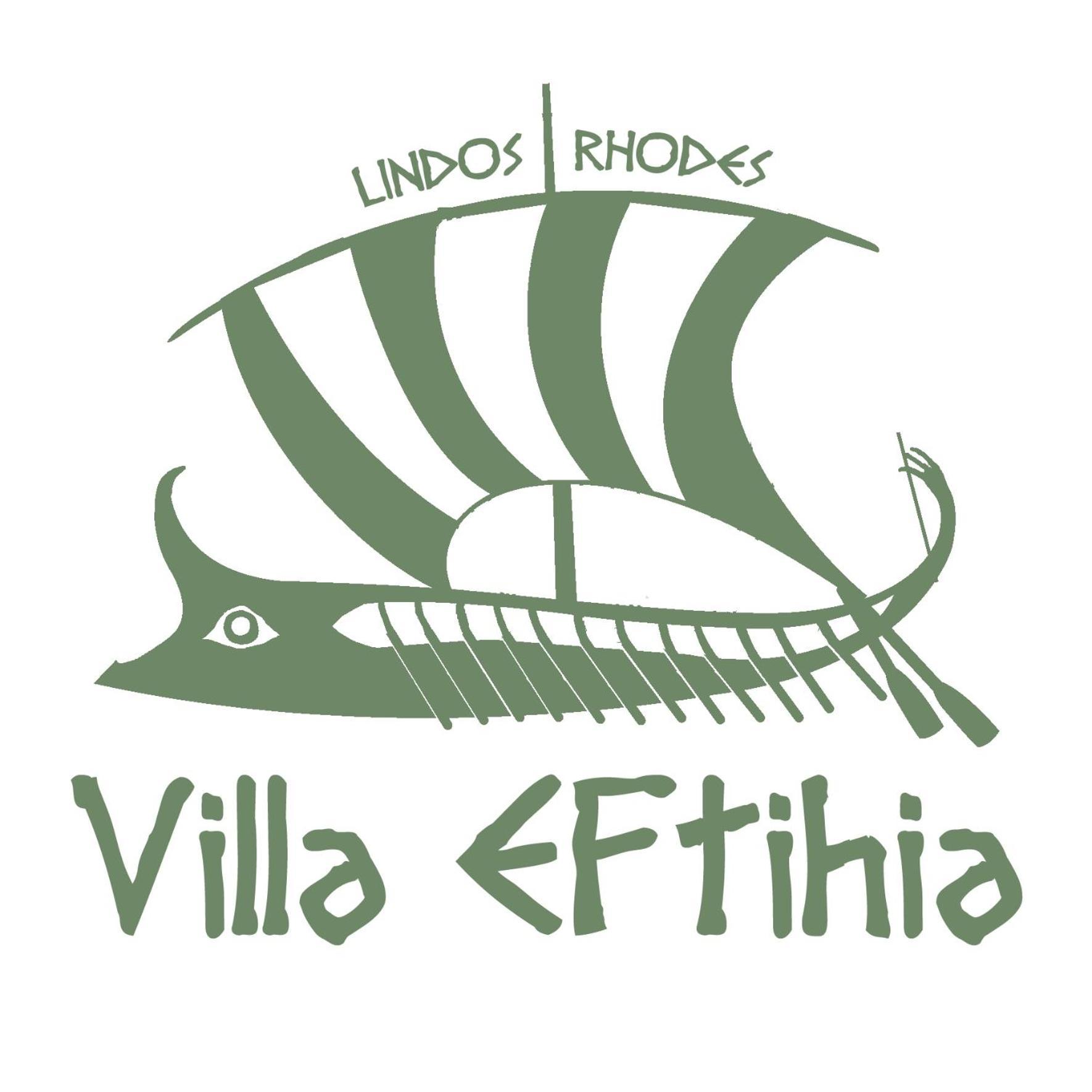 Villa Eftihia In Lindos Exterior photo