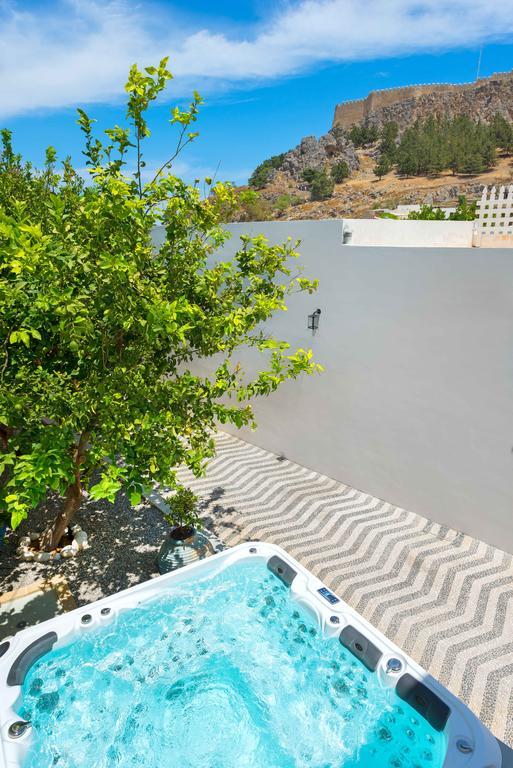 Villa Eftihia In Lindos Exterior photo